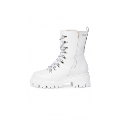 White leisure boots for women TAMARIS 26839-29 2