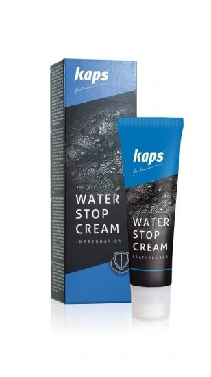 Colorless shoe care ointment WATER STOP CREAM KAPS