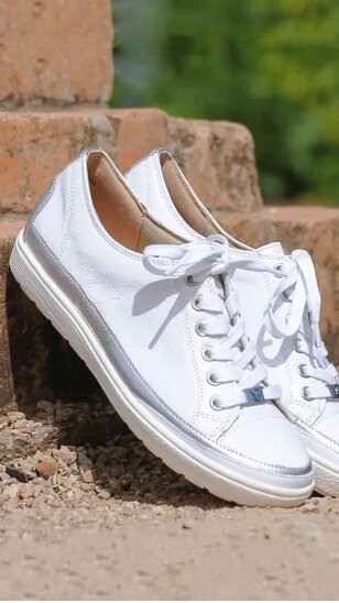 CAPRICE white shoes for women