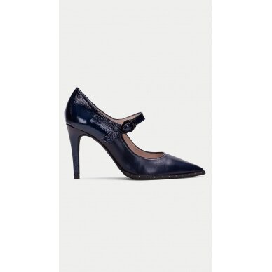 Elegant high-heeled shoes SAONA BLUE 2