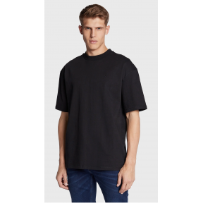 Black men's t-shirt with short sleeves BLEND 20714842