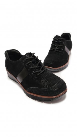 Black leisure shoes for women AVANTA COMFORT