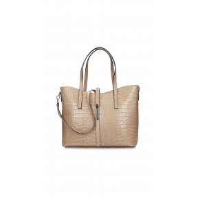 Classic leather handbag TOSCANIO TOS F6