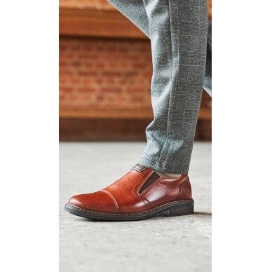 Classic brown men's shoes RIEKER 4