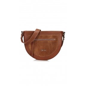 Leather shoulder bag TOSCANIO C269
