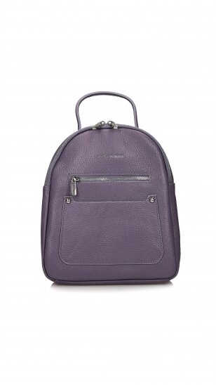 Leather backpack TOSCANIO F76 FIOLET