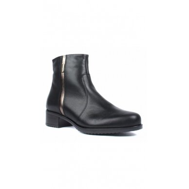 Leather boots with zipper AALTONEN 31466