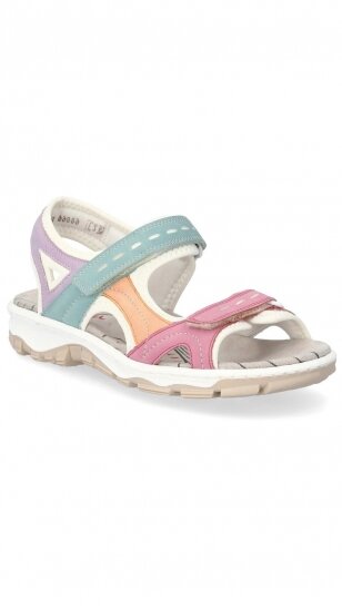 Colorful sports sandals for women RIEKER