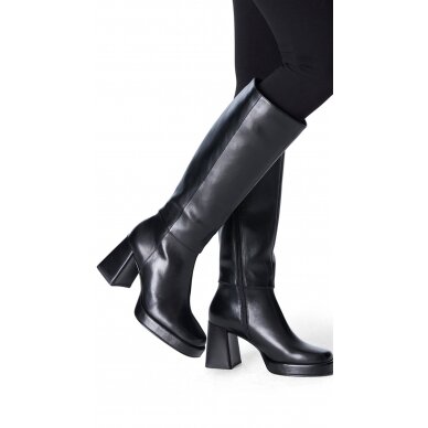 Stylish high-heeled long boots for women TAMARIS 25510-41 5