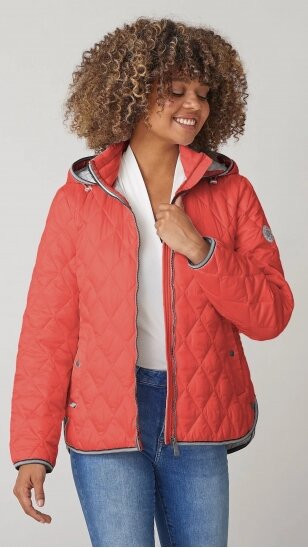 Short women's jacket JETTE RED