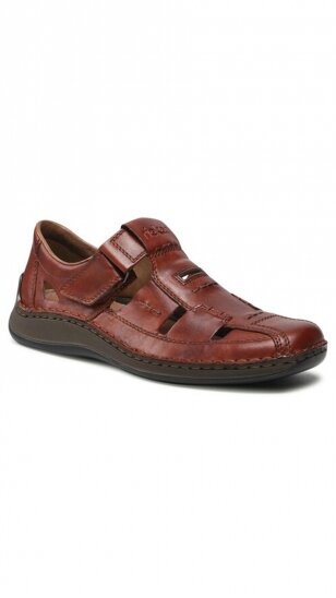 Men's brown sandals RIEKER