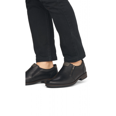 Men's shoes with zipper RIEKER 10351-00 4