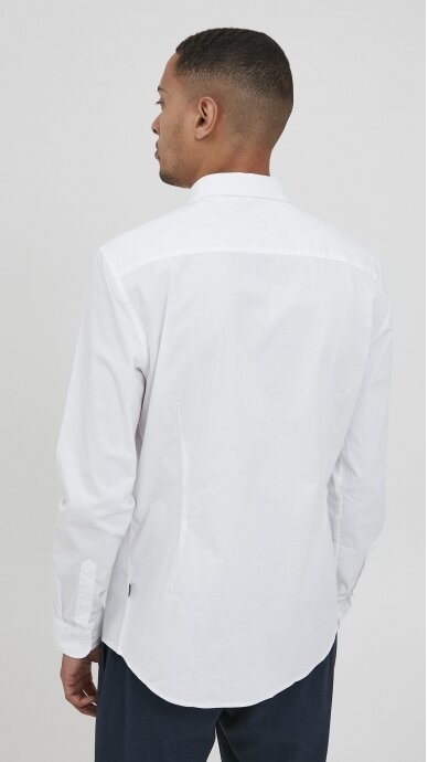 Vyriški balti klasikiniai marškiniai ilgomis rankovėmis SOLID 1